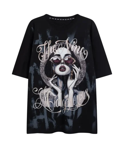 Black Graphic T-Shirt