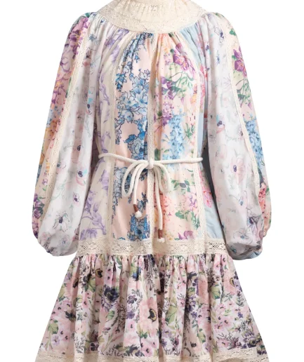 Soft Pink Floral Dress
